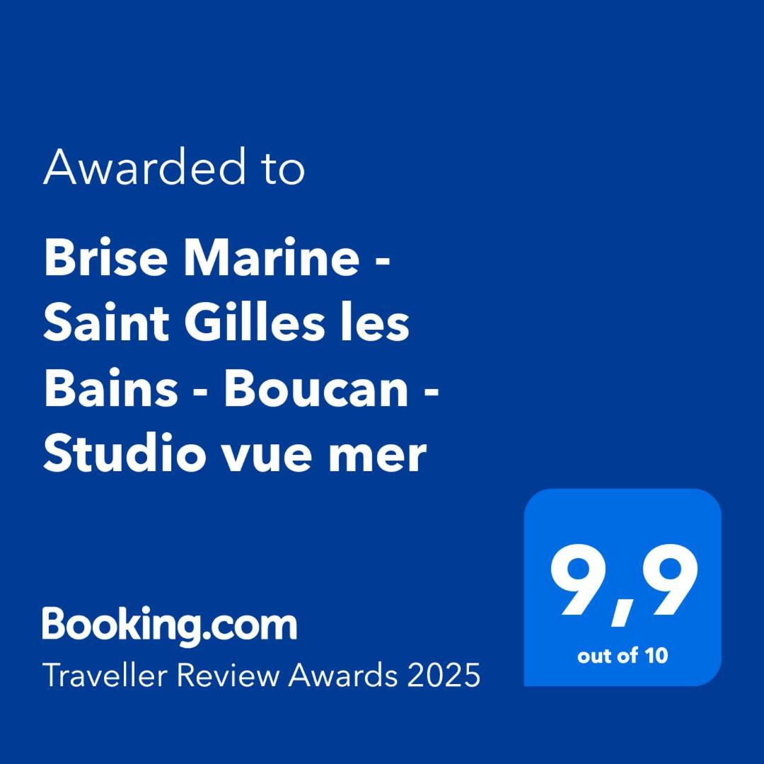 Brise Marine - Saint Gilles Les Bains - Boucan - Studio Vue Mer Ngoại thất bức ảnh